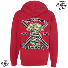 Load image into Gallery viewer, DIRTY HANDS CLEAN MONEY HOODIE