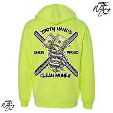 Load image into Gallery viewer, DIRTY HANDS CLEAN MONEY HOODIE