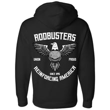 Load image into Gallery viewer, WIRE REEL EAGLE HOODIE