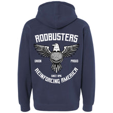 Load image into Gallery viewer, WIRE REEL EAGLE HOODIE