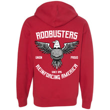 Load image into Gallery viewer, WIRE REEL EAGLE HOODIE
