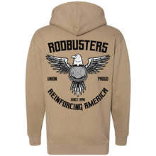 Load image into Gallery viewer, WIRE REEL EAGLE HOODIE