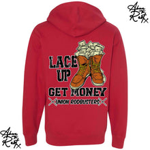 Load image into Gallery viewer, LACE UP HOODIE