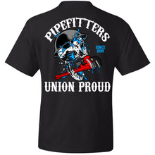 Load image into Gallery viewer, PIPE WRENCH MOUTH PIPEFITTER T-SHIRT