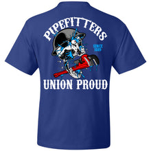 Load image into Gallery viewer, PIPE WRENCH MOUTH PIPEFITTER T-SHIRT
