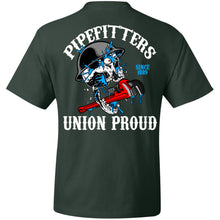 Load image into Gallery viewer, PIPE WRENCH MOUTH PIPEFITTER T-SHIRT