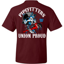 Load image into Gallery viewer, PIPE WRENCH MOUTH PIPEFITTER T-SHIRT