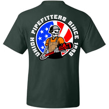 Load image into Gallery viewer, AMERICAN SKELETON PIPEFITTER T-SHIRT