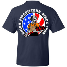 Load image into Gallery viewer, AMERICAN SKELETON PIPEFITTER T-SHIRT