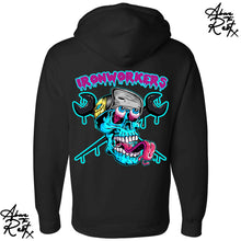 Load image into Gallery viewer, IW SKULL HOODIE