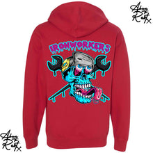 Load image into Gallery viewer, IW SKULL HOODIE