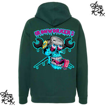 Load image into Gallery viewer, IW SKULL HOODIE