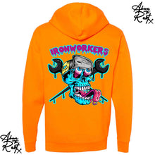 Load image into Gallery viewer, IW SKULL HOODIE