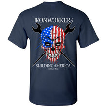 Load image into Gallery viewer, USA SKULL T-SHIRT