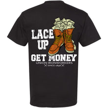 Load image into Gallery viewer, LACE UP GET MONEY T-SHIRT