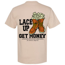 Load image into Gallery viewer, LACE UP GET MONEY T-SHIRT