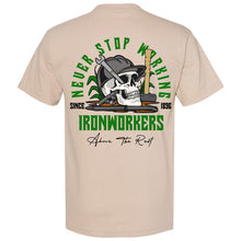 Load image into Gallery viewer, NEVER STOP WORKING T-SHIRT