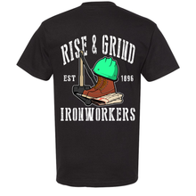 Load image into Gallery viewer, RISE AND GRIND T-SHIRT
