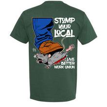 Load image into Gallery viewer, STOMP LOCAL RAT T-SHIRT