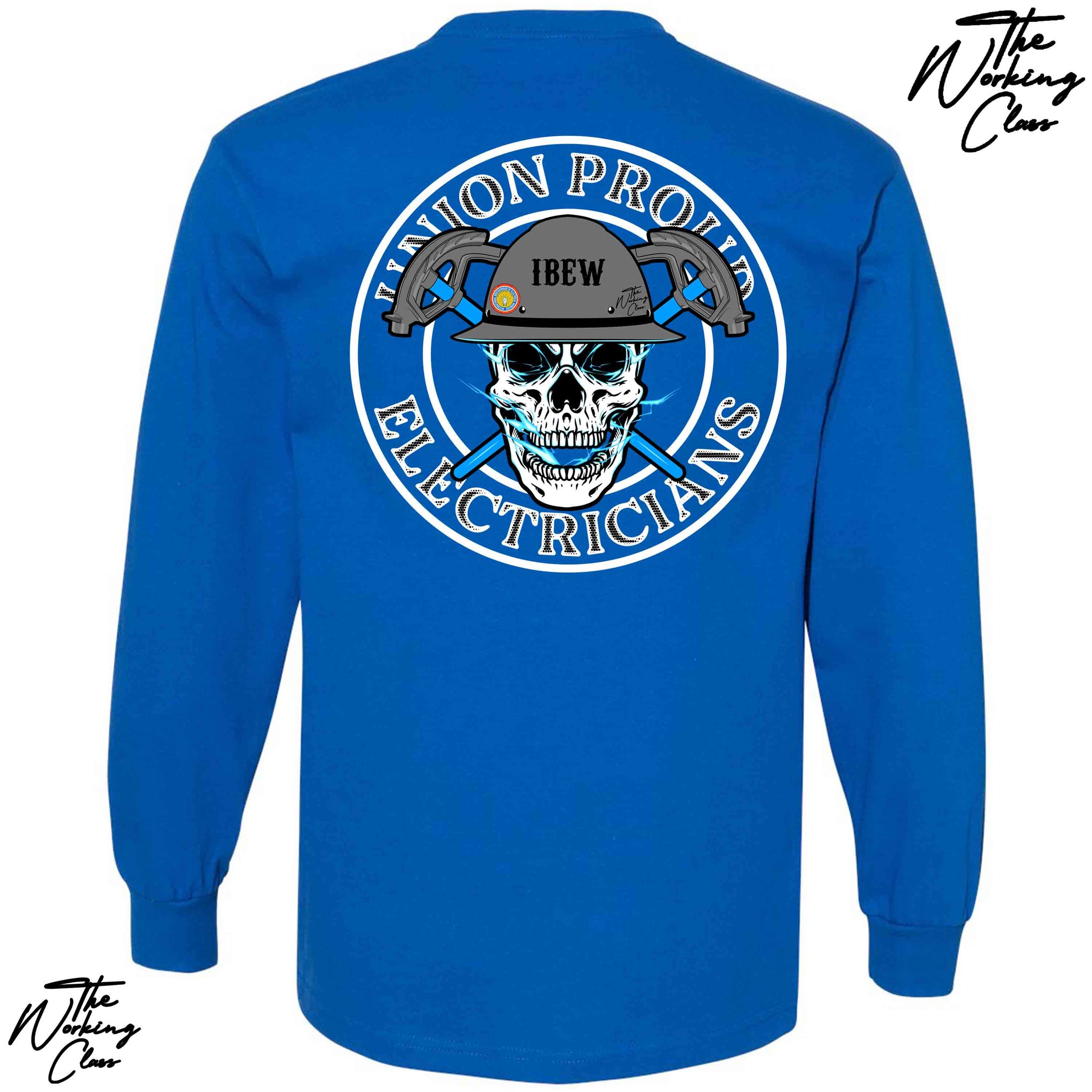UNION PROUD ELECTRICIAN LONG SLEEVE – The Working Class Co