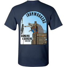 Load image into Gallery viewer, IRONWORKER REACHING T-SHIRT
