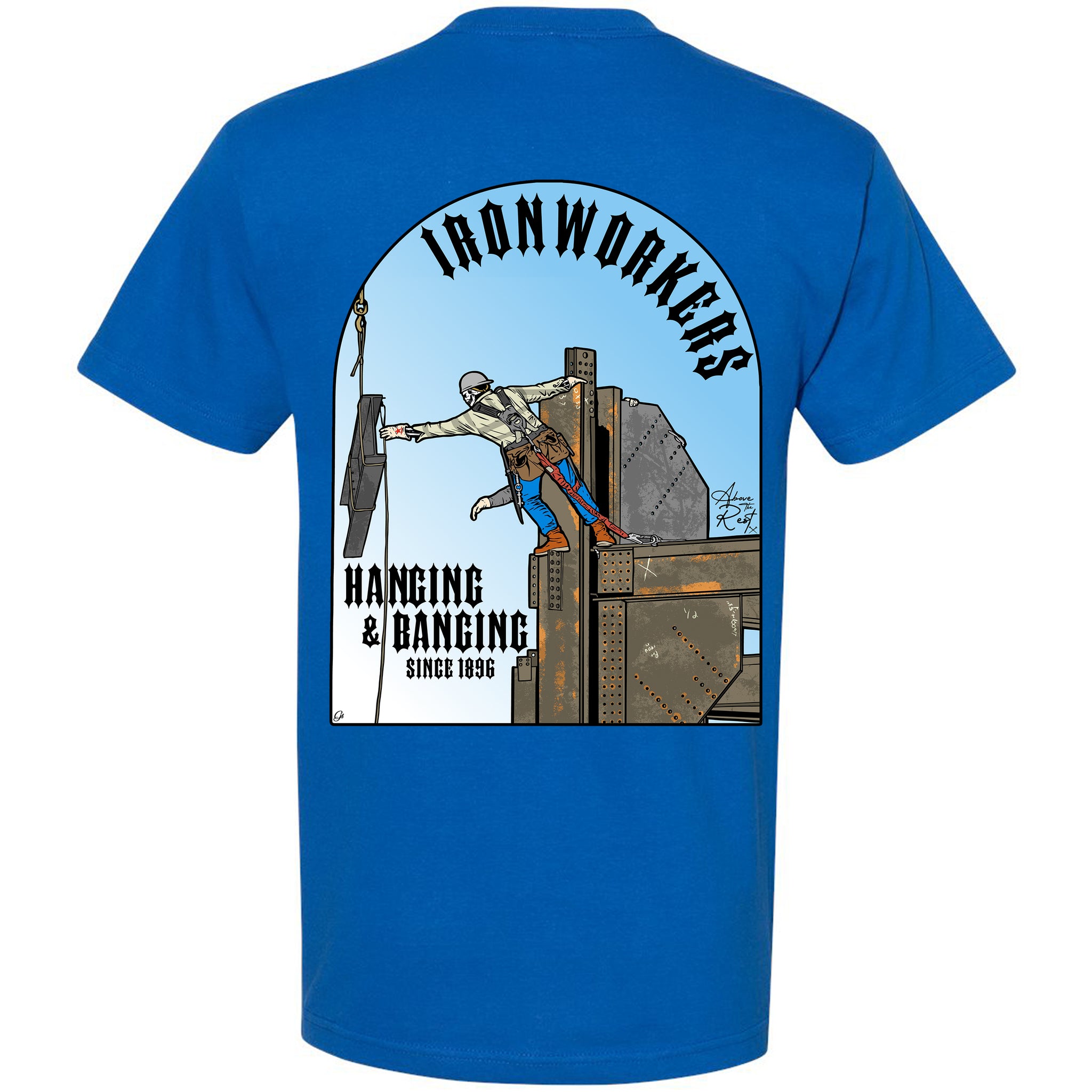 IRONWORKER REACHING T-SHIRT – The Working Class Co