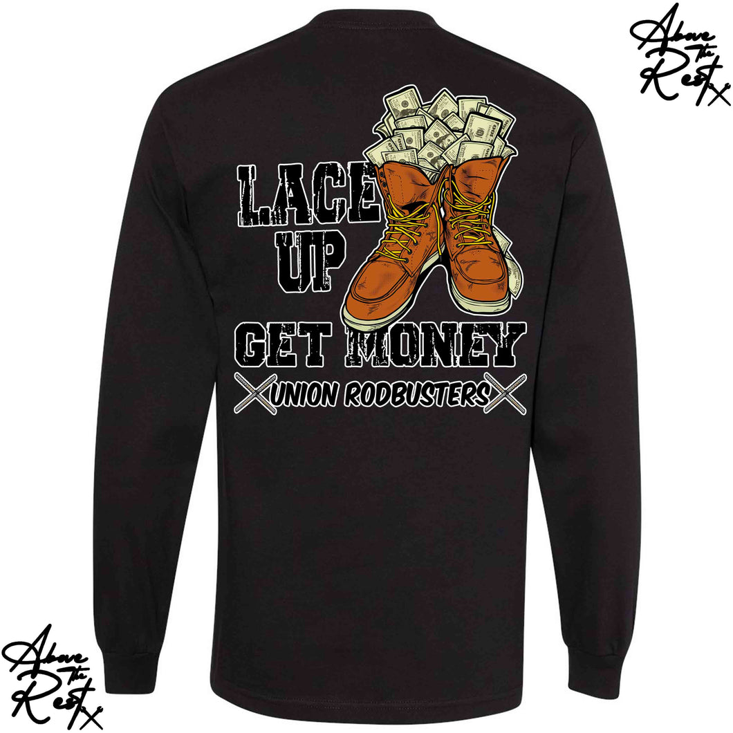 LACE UP LONG SLEEVE