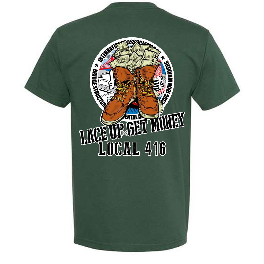 LACE UP T-SHIRT