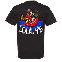 Load image into Gallery viewer, FLOATY SKULL T-SHIRT
