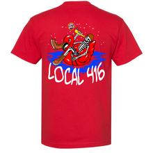 Load image into Gallery viewer, FLOATY SKULL T-SHIRT
